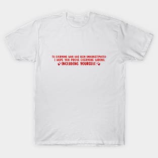 Terms & conditions dedication by lauren asher T-Shirt